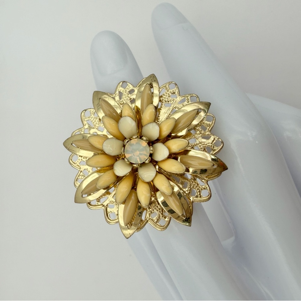 BOHM VINTAGE FLOWER RING - Picture 5 of 9